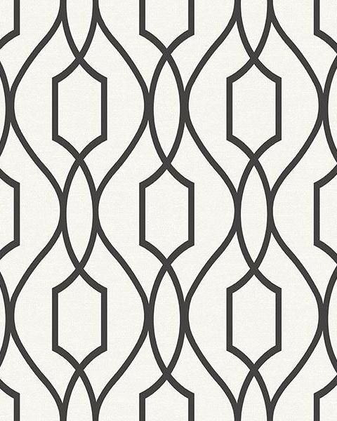 Evelyn Black Trellis *CLEARANCE*