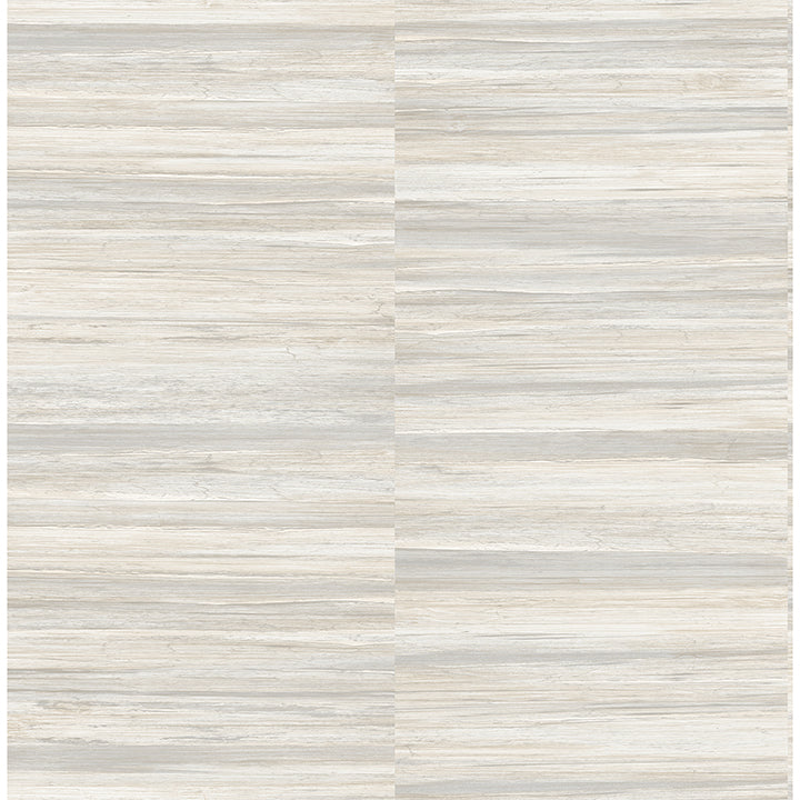 Rowan White Faux Grasscloth Wallpaper