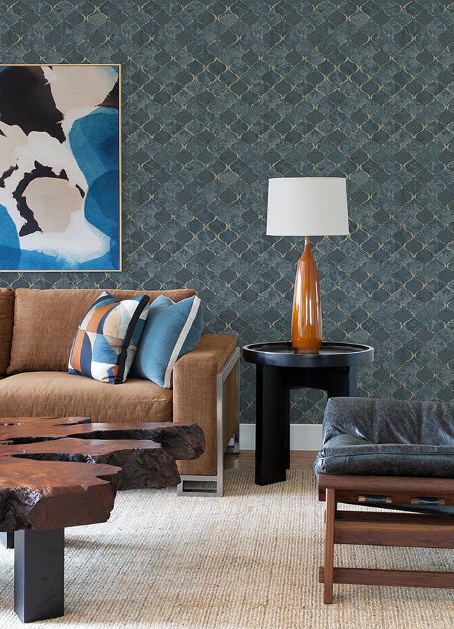 Blue Ogee Tile CLEARANCE