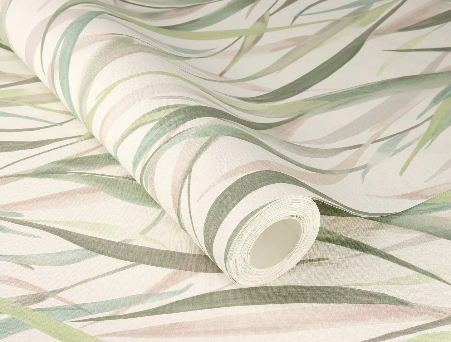 Willoughby Green Fronds Wallpaper