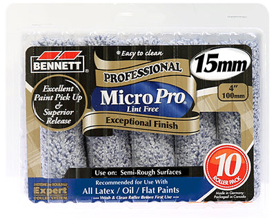 Bennett 10 Pack 15mm Mini micro Roller Refills