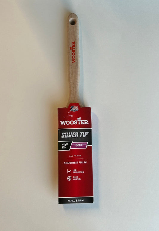 Wooster Silver Tip 2" Soft Flat Sash Paint Brush