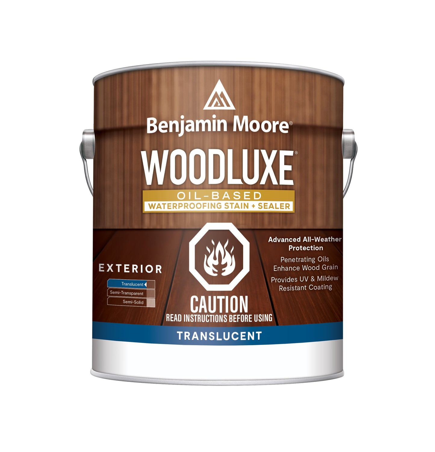 Woodluxe Oil-Based Waterproofing Stain + Sealer - Translucent (K591)