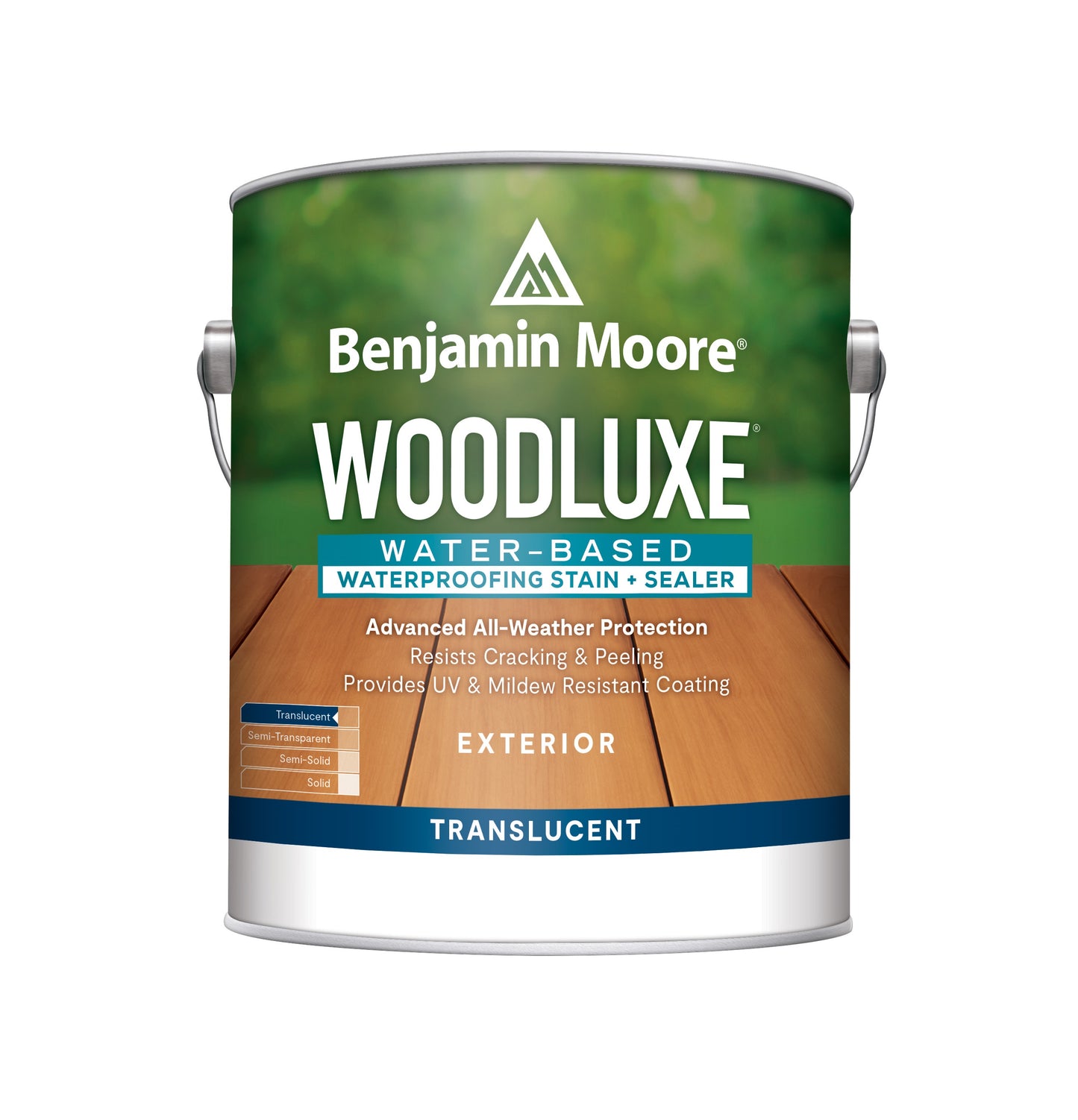 Woodluxe Water-Based Waterproofing Stain + Sealer - Translucent (K691)