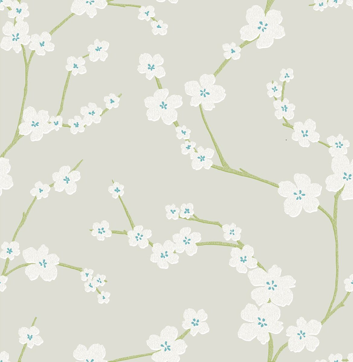 Light Gray and White Blossom REDUCED