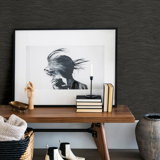 Leith Black Zen Waves