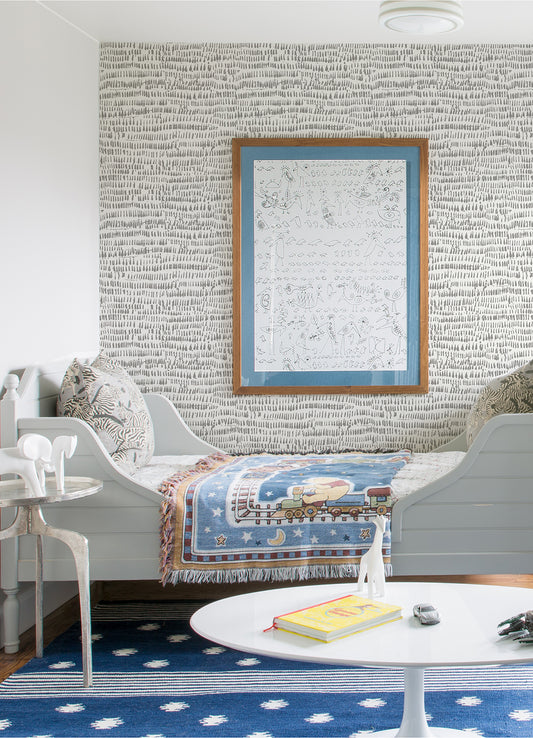 Runes Grey Brushstrokes -SALE