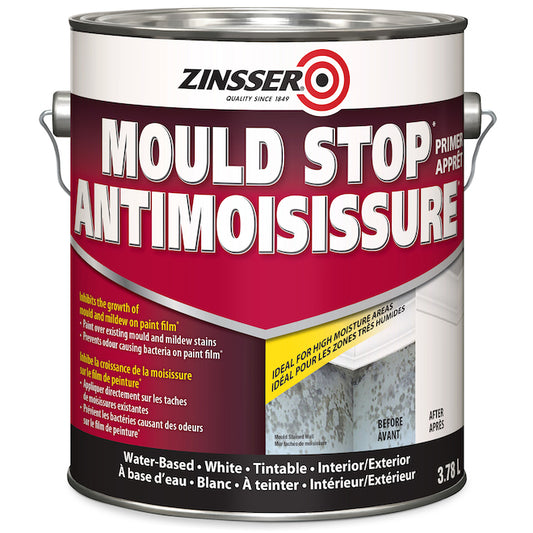 Zinsser Mould Stop Primer Interior/Exterior Water Based- White