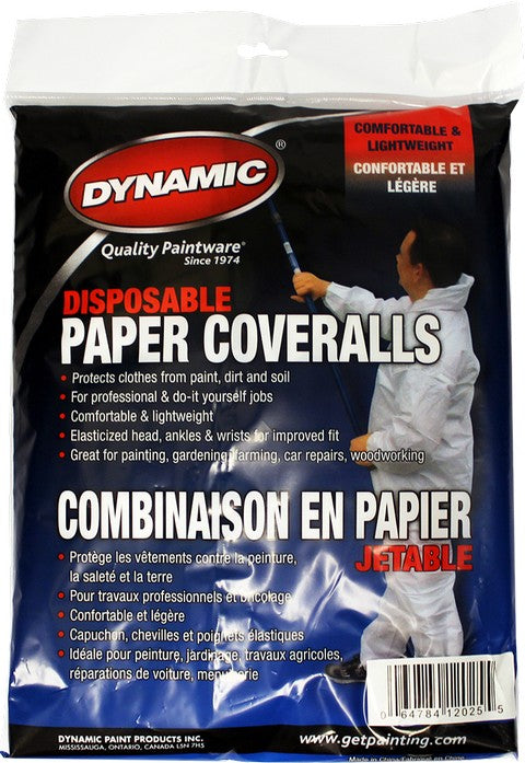 Dynamic Disposable Paper Coveralls