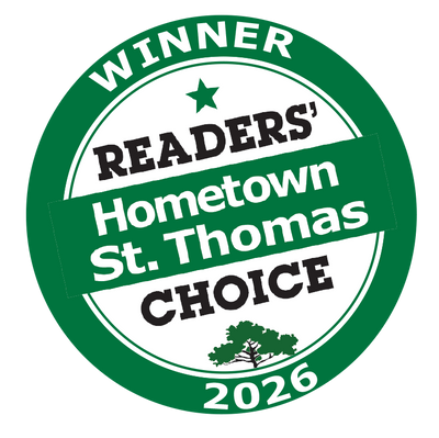 winner readers' choice 2026 hometown st. thomas