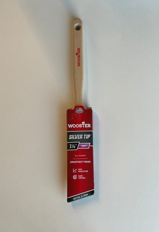 Wooster Silver Tip 1-1/2" Soft Angle Sash Paint Brush
