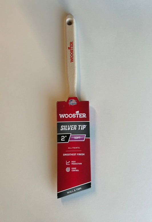 Wooster Silver Tip 2" Soft Angle Sash Paint Brush