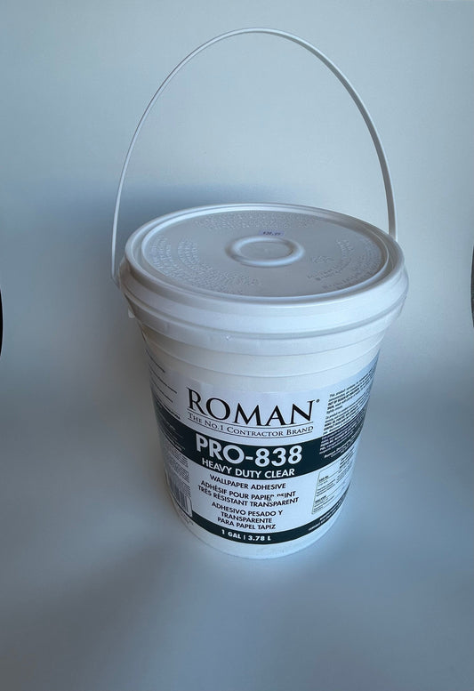 Roman Pro-838 Heavy Duty Clear Wallpaper Adhesive