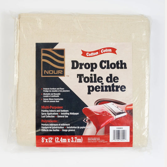 Cotton Drop Cloth 8'x12'