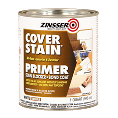 ZINSSER® Cover-Stain® Oil-Base Primer Quart