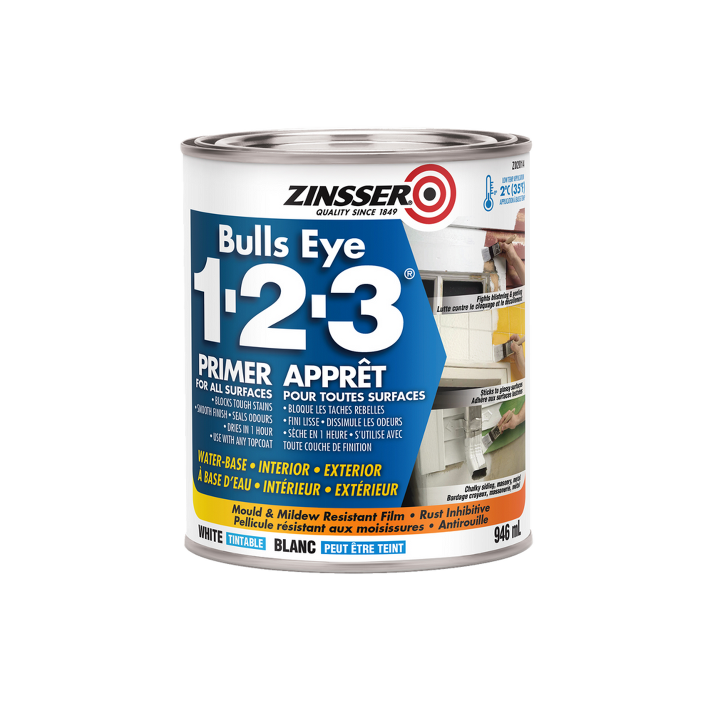 Zinsser 1-2-3 Latex 1LT Primer